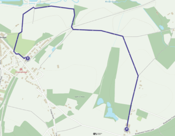 Spa Valley railway map via Groombridge Place